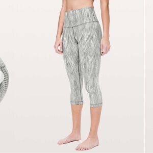 Lululemon Women Wunder Under Crop Hr 21’’ Luon